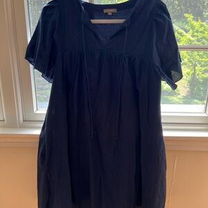 Lilla P Blue Sailor Collar Tie Front Sundress